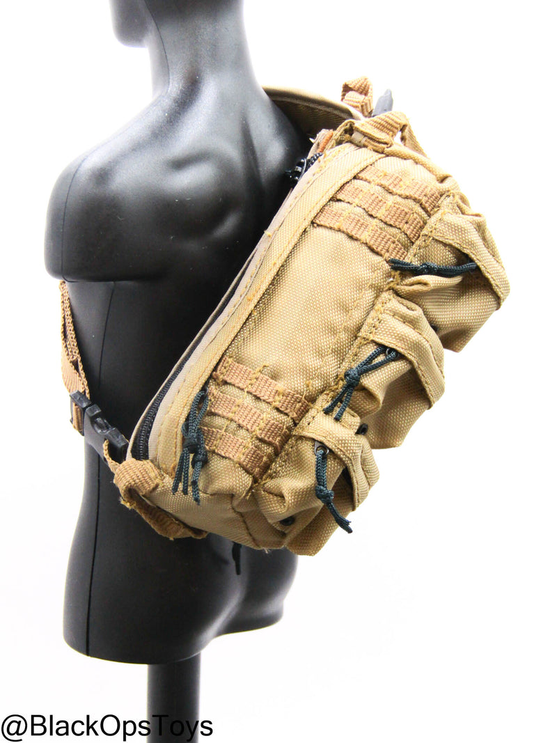 Load image into Gallery viewer, Coyote Tan Takedown Sling Backpack

