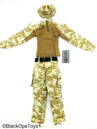 British - Desert DPM Camo Uniform Set w/Boonie Hat