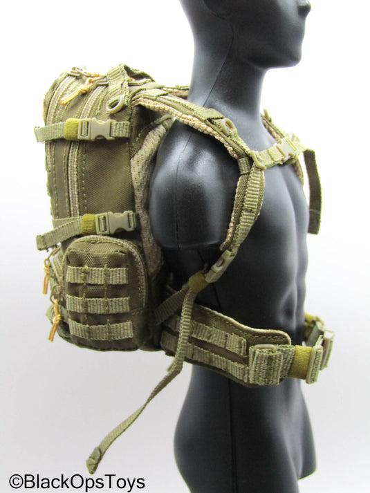 French Commandement - Tan MOLLE Backpack