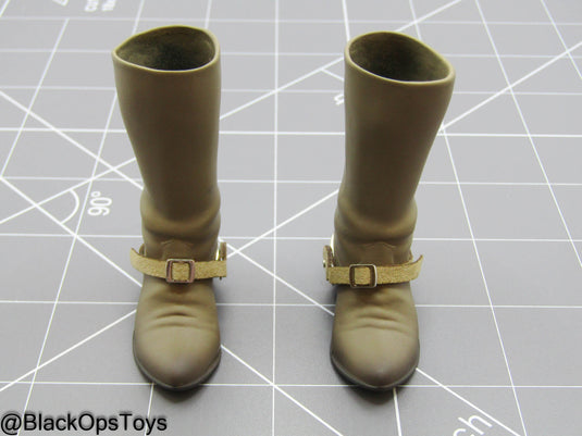 William Munny - Cowboy Boots (Peg Type) w/Metal Spurs