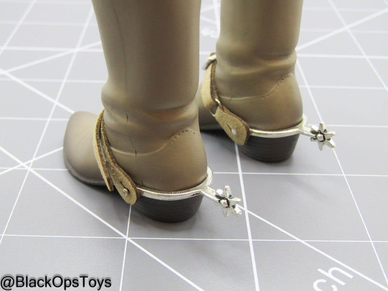 Load image into Gallery viewer, William Munny - Spurs w/Leather Like Straps
