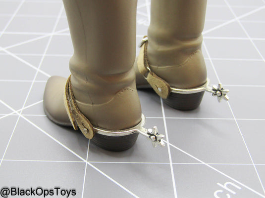 William Munny - Cowboy Boots (Peg Type) w/Metal Spurs