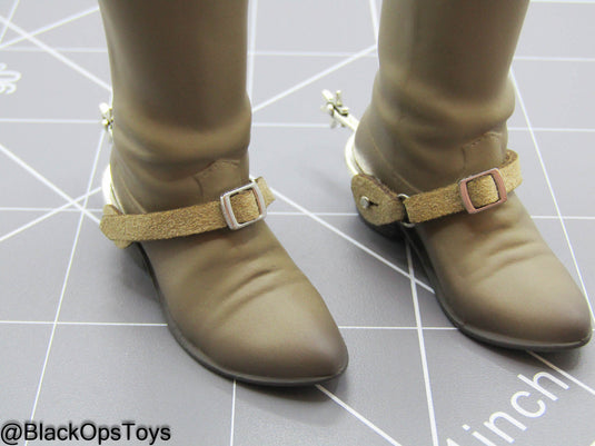 William Munny - Cowboy Boots (Peg Type) w/Metal Spurs