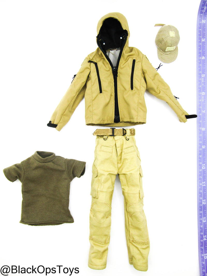 Load image into Gallery viewer, PMC - FDE Tan Combat Uniform Set
