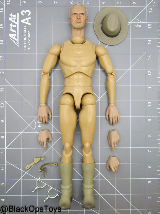 William Munny - Male Base Body w/Headsculpt, Spurred Boots, & Hat