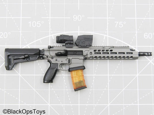 Custom 3D Red Dot Scope & Magnifier w/Yellow & Orange Lens