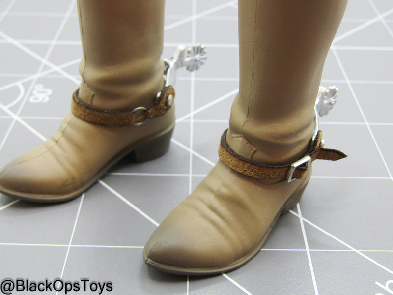 Load image into Gallery viewer, The Good Cowboy - Cowboy Boots (Peg Type) w/Spurs
