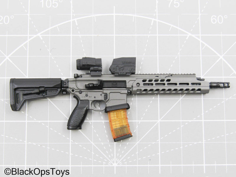 Load image into Gallery viewer, Custom 3D Red Dot Scope &amp; Huey Magnifier w/Red &amp; White Lens
