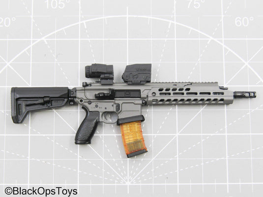 Custom 3D Red Dot Scope & Huey Magnifier w/Red & White Lens