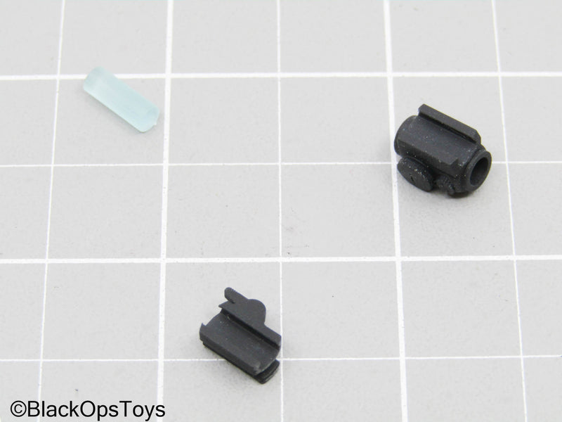 Load image into Gallery viewer, Custom 3D Red Dot Scope w/Riser Mount &amp; Blue Lens
