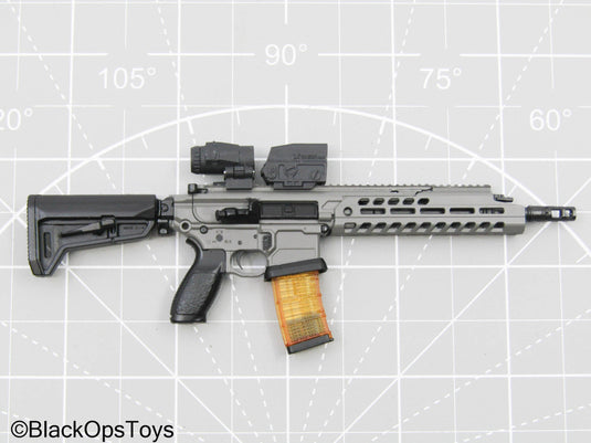 Custom 3D Red Dot Scope & Huey Magnifier w/Blue & Red Lens