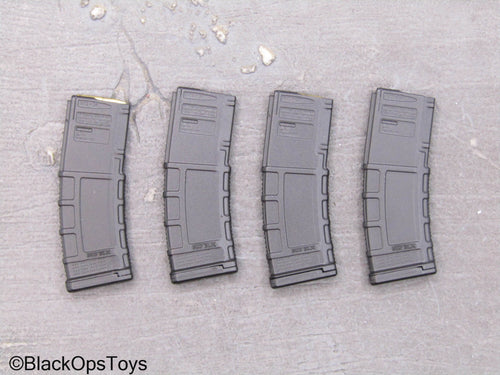 Bravo 0-6 Countdown - Black 5.56 Magazines (x4)