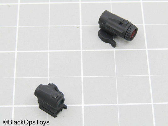 Custom 3D Red Dot w/Magnifier, Riser Mount, Red & Blue Lens