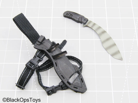 GI JOE - Ranger Stalker - Kukri Knife & Drop Leg Sheath