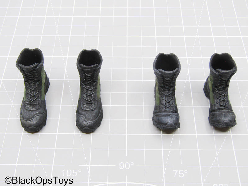 Load image into Gallery viewer, GI JOE - Ranger Stalker - Combat Boots Set (Peg Type)
