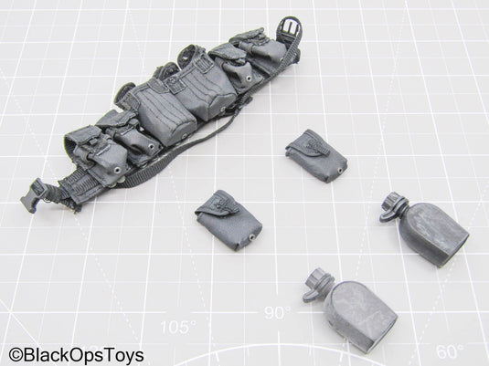 GI JOE - Ranger Stalker - Black Y-Harness LCE w/Pouch Set
