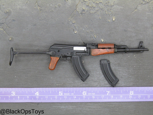 Metal AK47 w/Folding Stock