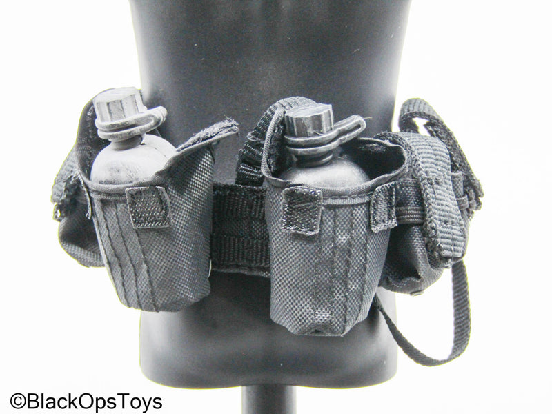 Load image into Gallery viewer, GI JOE - Ranger Stalker - Black Y-Harness LCE w/Pouch Set
