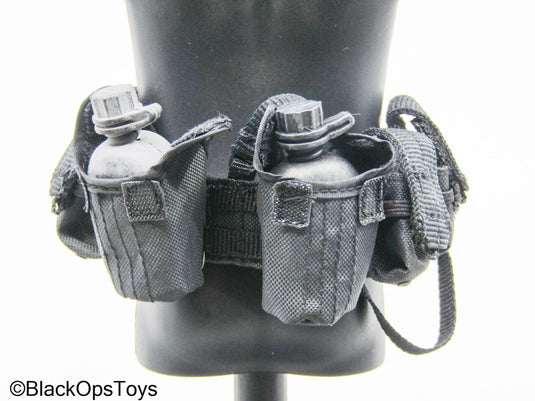 GI JOE - Ranger Stalker - Black Y-Harness LCE w/Pouch Set