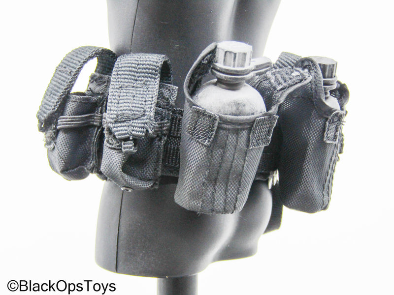 Load image into Gallery viewer, GI JOE - Ranger Stalker - Black Y-Harness LCE w/Pouch Set
