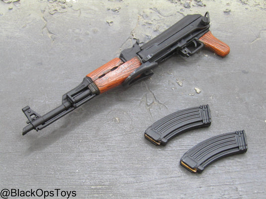 Metal AK47 w/Folding Stock