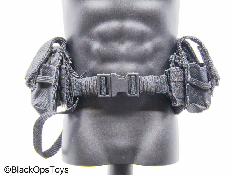 Load image into Gallery viewer, GI JOE - Ranger Stalker - Black Y-Harness LCE w/Pouch Set
