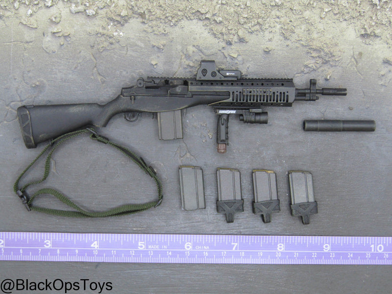 Load image into Gallery viewer, M14 SOCOM Rifle w/Suppressor &amp; Attachment Set
