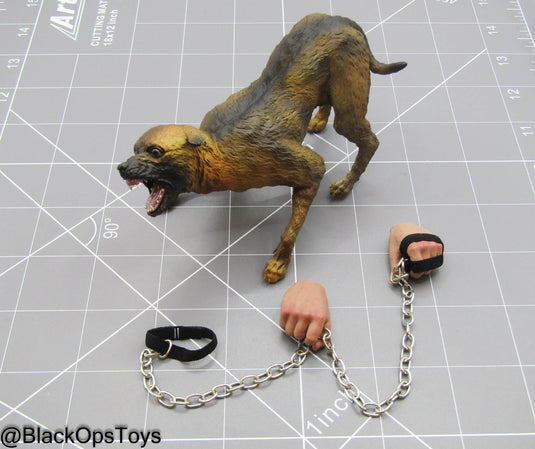 Downtown Union - Smuggler - Aggressive Dog w/Chain & Hand Set