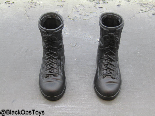 Navy Seal - Rudy Boesch - Black Combat Boots (Foot Type)