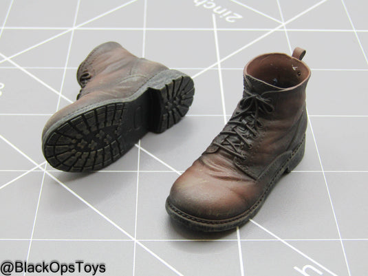 Downtown Union - Smuggler - Brown Work Boots (Peg Type)