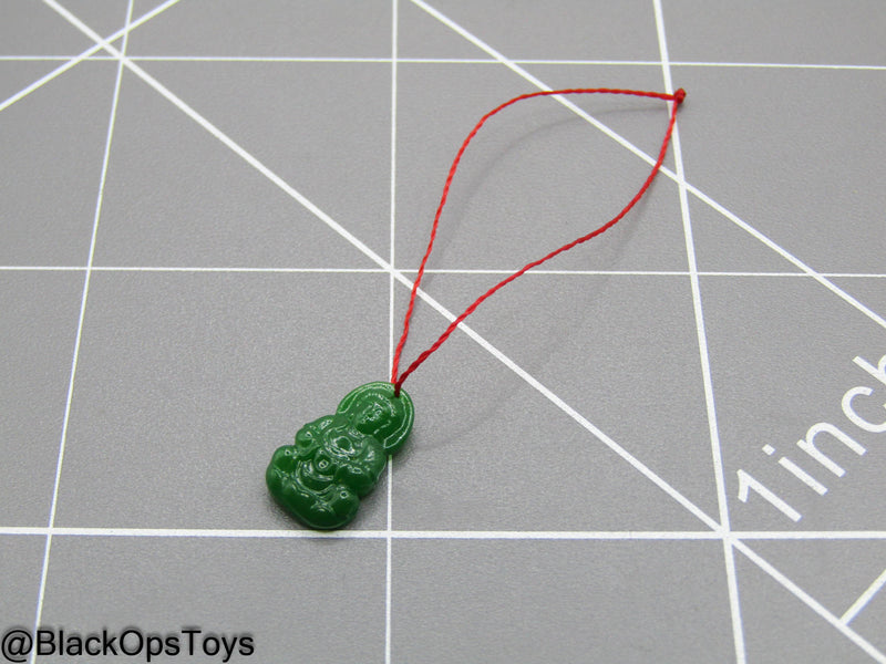 Load image into Gallery viewer, Downtown Union - Smuggler - Jade-Colored Guanyin Pendant
