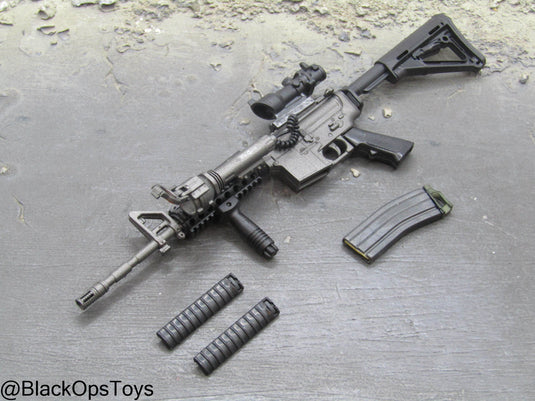 M4 Carbine w/Scope, Tactical Light, & Foregrip