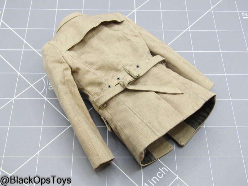 Load image into Gallery viewer, Downtown Union - Smuggler - Weathered Tan Trench Coat
