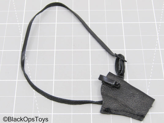 GI JOE - General Hawk - Black Leather-Like Holster (READ DESC)