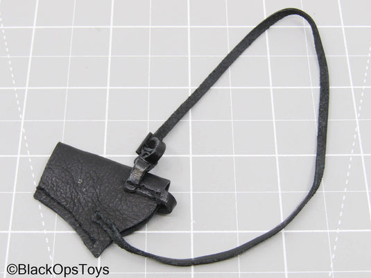 GI JOE - General Hawk - Black Leather-Like Holster (READ DESC)