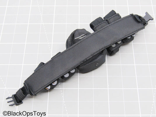 GI JOE - General Hawk - Black Padded Belt w/Pouch Set