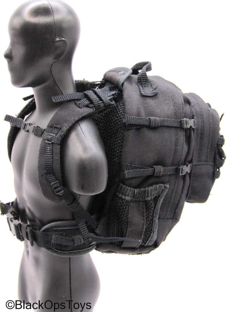 Load image into Gallery viewer, Black Backpack
