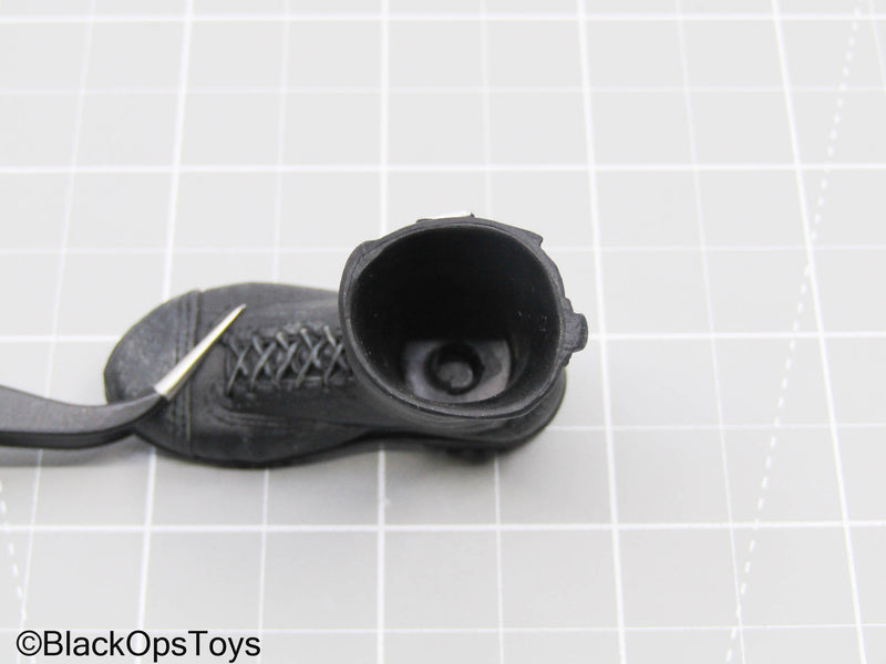 Load image into Gallery viewer, GI JOE - General Hawk - Black Combat Boots Set (Peg Type)
