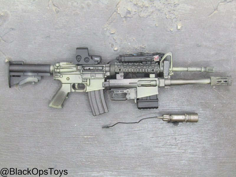 Load image into Gallery viewer, M4 Carbine w/Attachment Set &amp; Masterkey Shotgun
