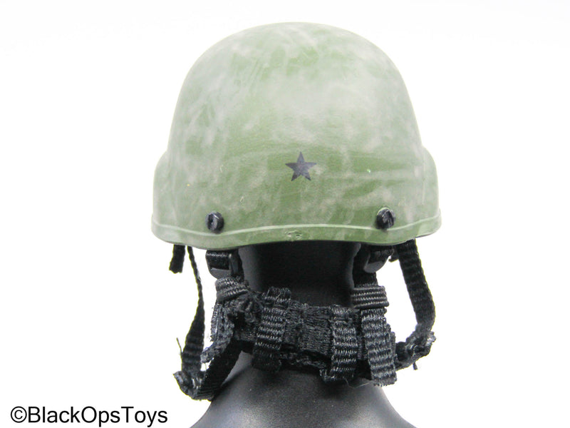Load image into Gallery viewer, GI JOE - General Hawk - OD Green Ballistic Helmet
