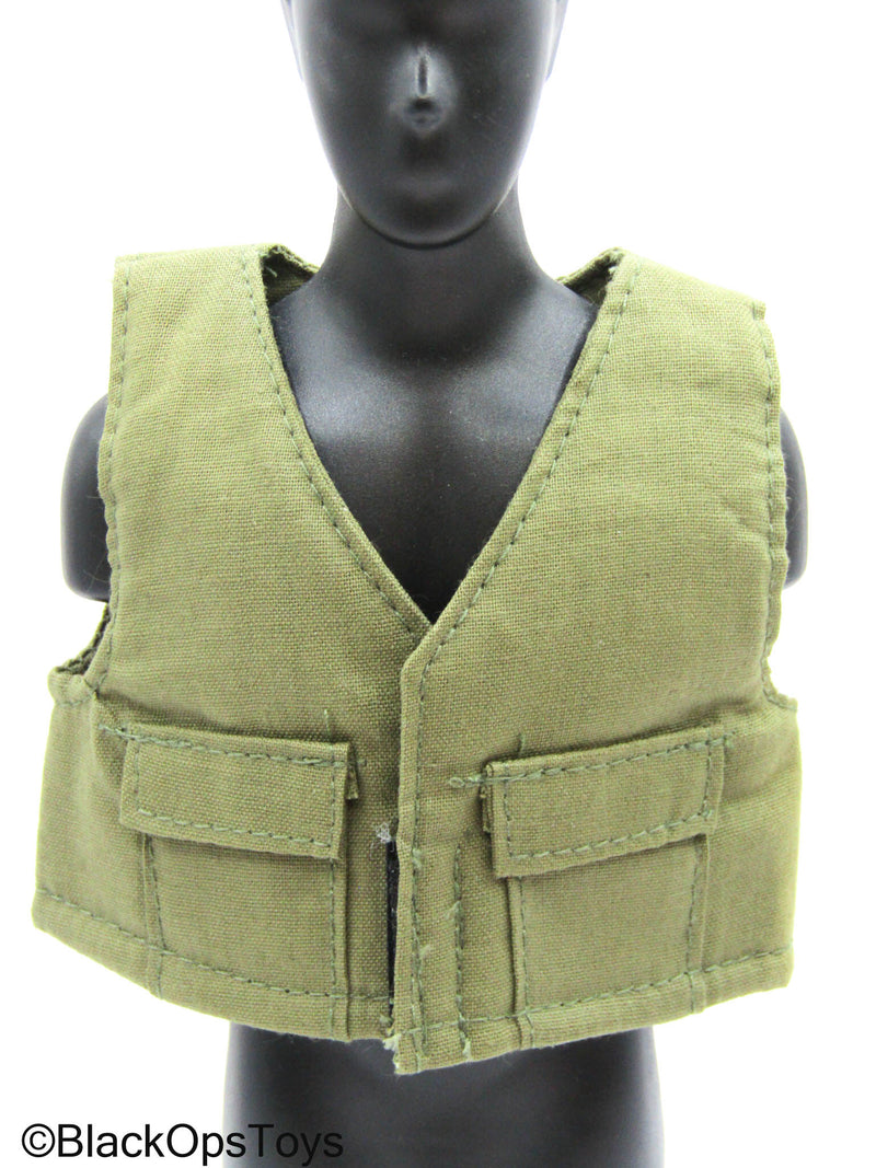 Load image into Gallery viewer, Olive Drab Flak Jacket Vest

