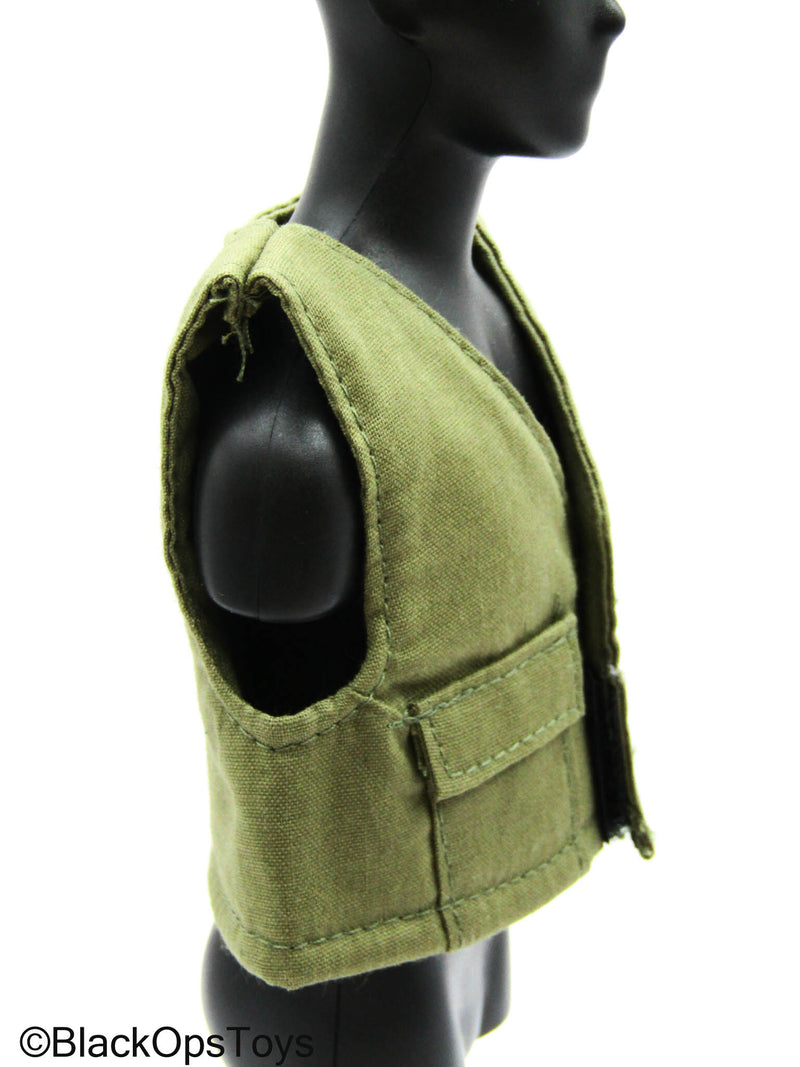 Load image into Gallery viewer, Olive Drab Flak Jacket Vest
