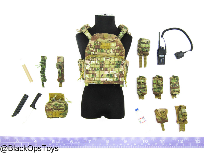 Load image into Gallery viewer, Russian Senior Rifleman - Multicam Plate Carrier Set
