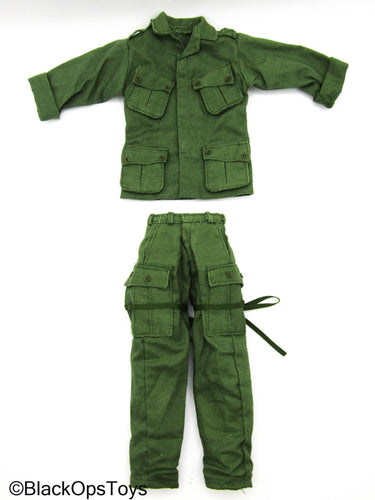 Vietnam - Green Combat Uniform Set w/Leg Ties