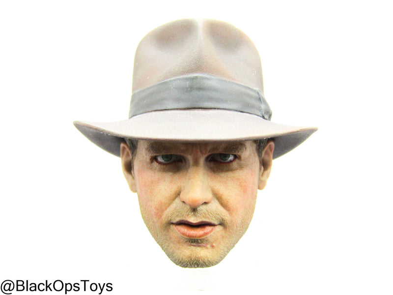 Load image into Gallery viewer, JNIXART Custom Indiana Jones Headsculpt w/Hat
