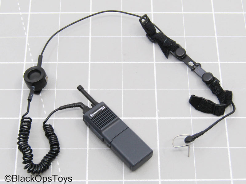 Load image into Gallery viewer, Speed - LAPD SWAT - Black Radio w/Throat Mic &amp; Headset
