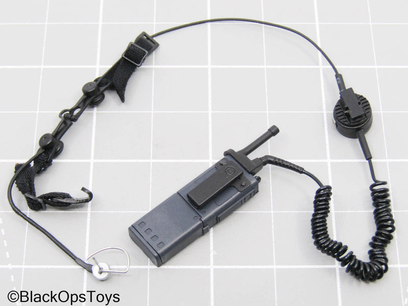 Load image into Gallery viewer, Speed - LAPD SWAT - Black Radio w/Throat Mic &amp; Headset
