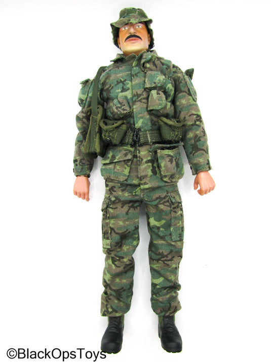 Vietnam - Male Body w/Woodland Uniform & Custom Boonie Hat & Belt Set