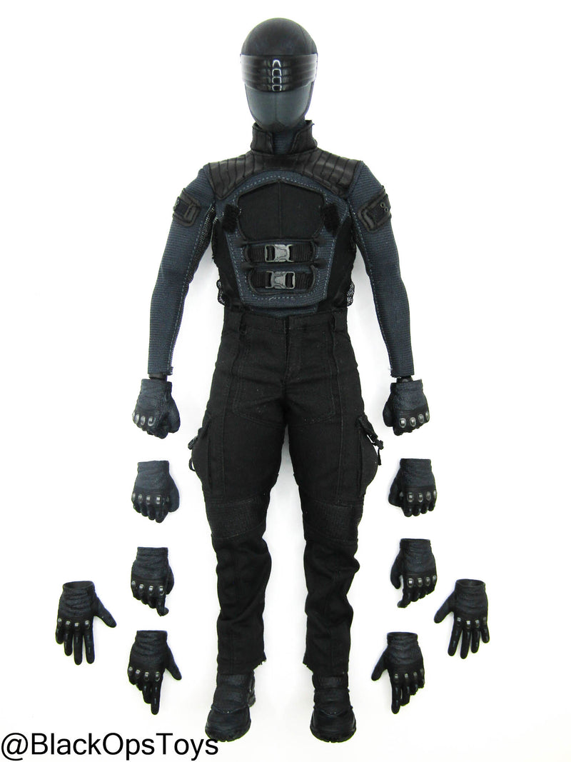 Load image into Gallery viewer, GI JOE - Snake Eyes - Dressed Base Body w/Headsculpt
