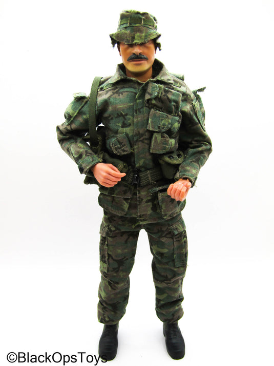 Vietnam - Male Body w/Woodland Uniform & Custom Boonie Hat & Belt Set